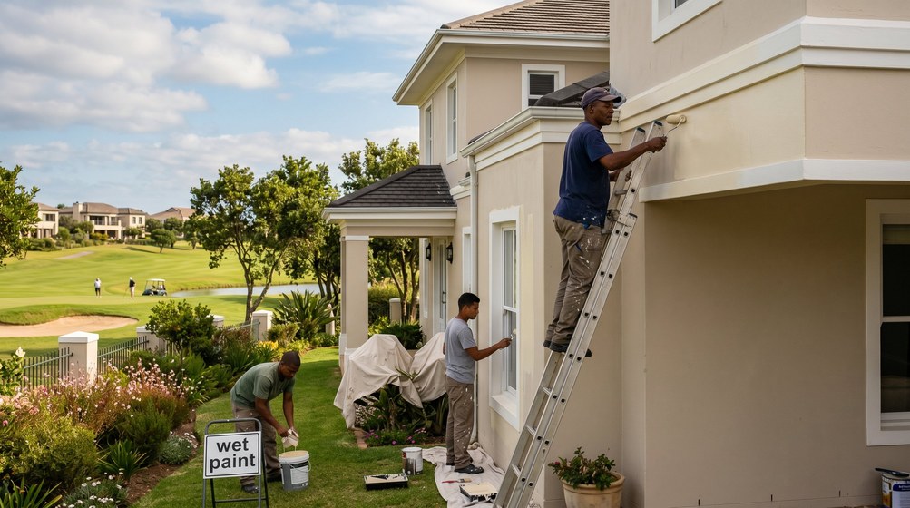 Phased complex repaint under way in Richwood